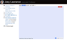 Tablet Screenshot of joeylawrance.com